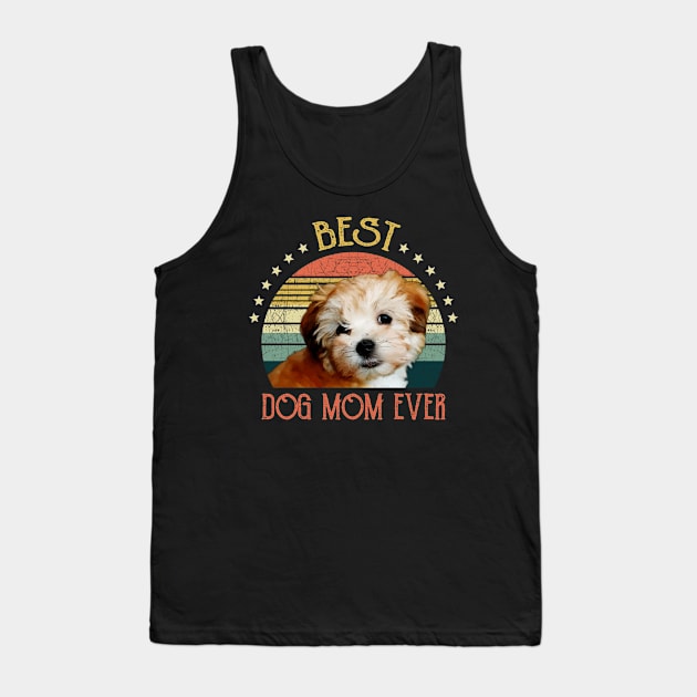 Womens Best Dog Mom Ever Havanese Mothers Day Gift Tank Top by gussiemc